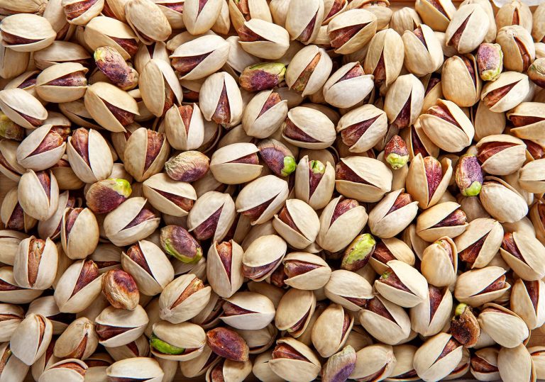 فروش عمده پسته کله قوچی خندان با دانه درشت و بسته‌بندی گونی | ویژه بازار صادرات و داخلی